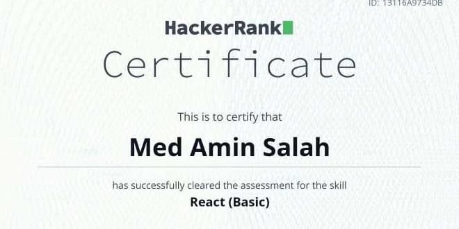 React